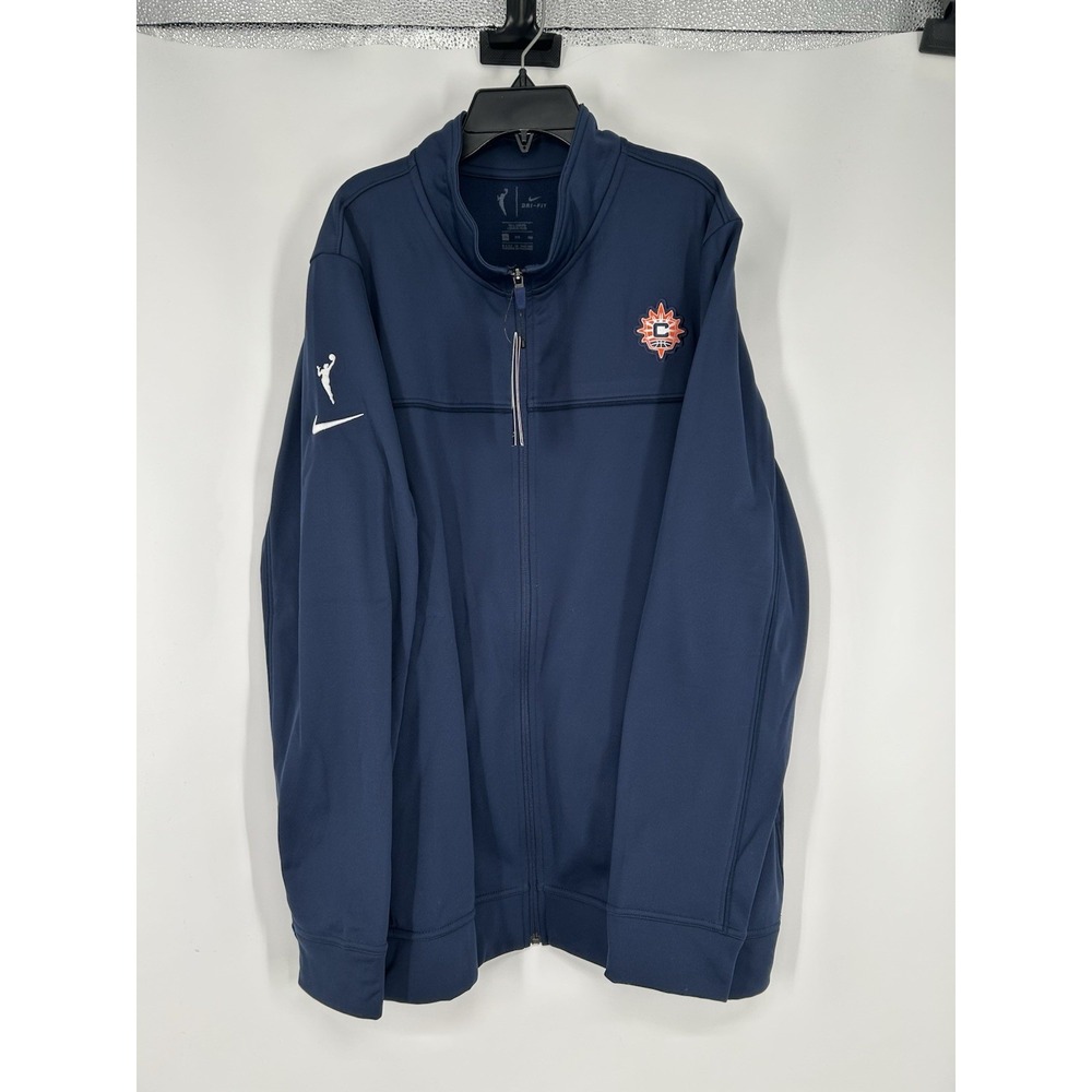 Connecticut Sun Quarter 1/4 Zip Pullover Nike Dri Fit WNBA Womens 3XLT 3XL Tall